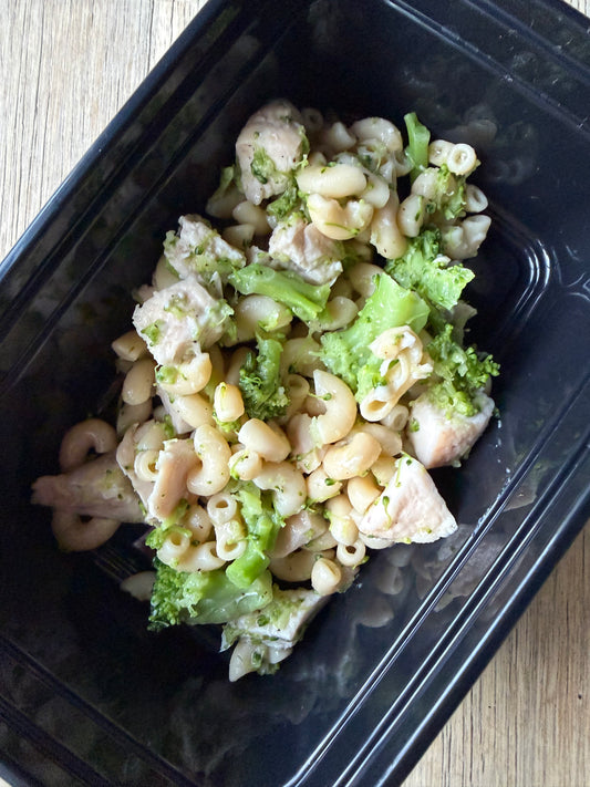 KIDS: Buttered Noodles with Chicken and Broccoli (GF, DFO, NF, SF)